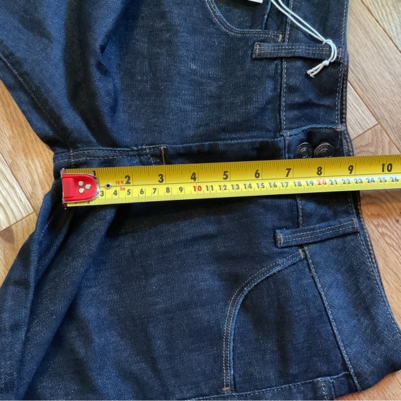 New Hudson Collin Tarpit Jeans Dark Wash Mid Rise Skinny Ankle Jeans Denim - Picture 16 of 16